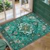 80*120CM Persian Crystal Velvet Floor MATS, Household Anti-slip Door MATS, Anti-slip Foot MATS, Suitable for Bathrooms, Bedrooms, and Doorways