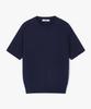 POLYGRAM Ribbed Round Short Sleeve Knit - 3 Colors