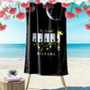 Big Bang: Icons Music Style Beach Towel Outdoor Camping Beach Absorbent Bath Towel Swim Seaside Beach Comfort Printing Travel and Vacation Towels
