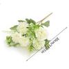 Silk Cloth Artificial Carnation Bouquet 6 Heads Photography Props Simulated Carnation Mother's Day Gifts Wedding Fake Flower
