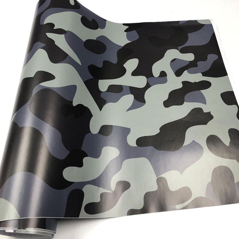 7 Größen Digital Rot schwarz blau Camo Vinylfolie Camouflage Car Wrap Folie Für Autostyling Fahrradcomputer Laptop Roller Motorrad