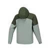 Skechers Water-Resistant Outdoor Sports Hooded Versatile Jacket Unisex Jacket Dark-Green P225U023-03AD