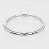 Chaumet Eternal De Chaumet Ring 0.1" Band Pt950Platinum/diamond #9.5(US Size) 3.77g Mens Used