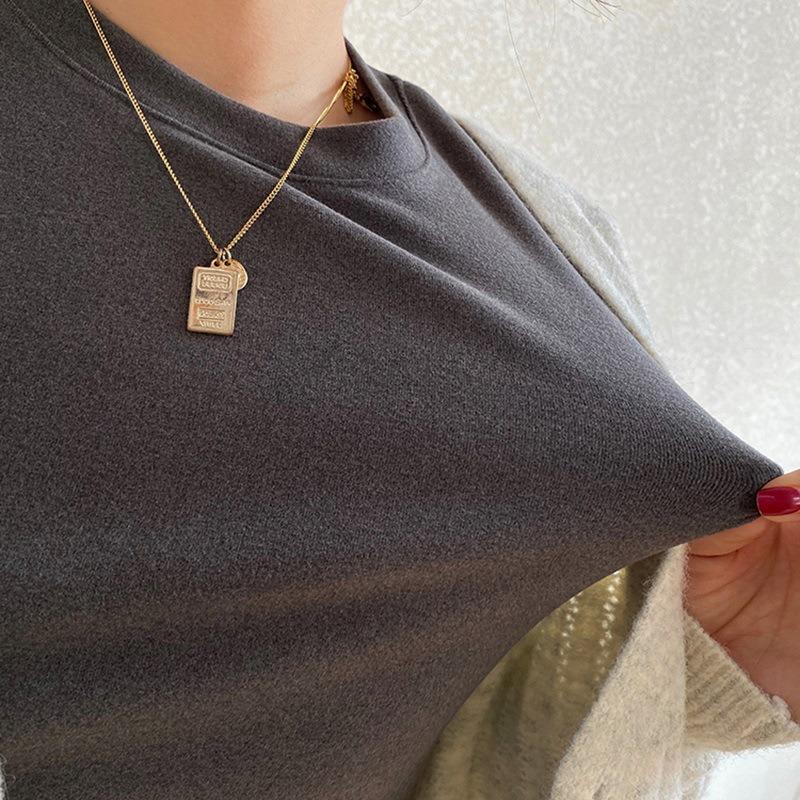 Women S Long Sleeve Round Neck Thermal T Shirt For Women Casual Winter Base Layer