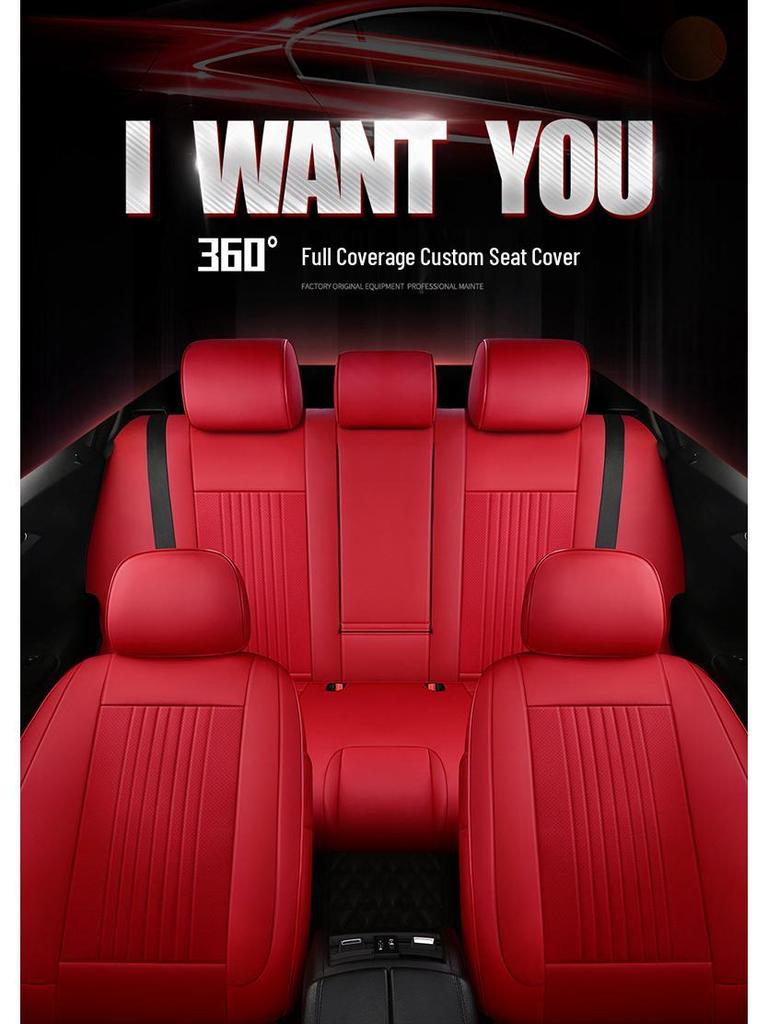 Buick GL8/GL6 Genuine Leather Seat Cover: Full Wrap for 7-Seater, All-Season Cushion for Excelle.