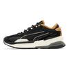 Puma Extent Nitro Heritage Jet Black Brown Unisex Sneakers Whisper-White 385556-01