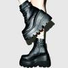 Brand Design  Big Sizes  Platform High Heels Cosplay Fashionable Autumn Winter Wedges Shoes Ankle Boots Women Booties