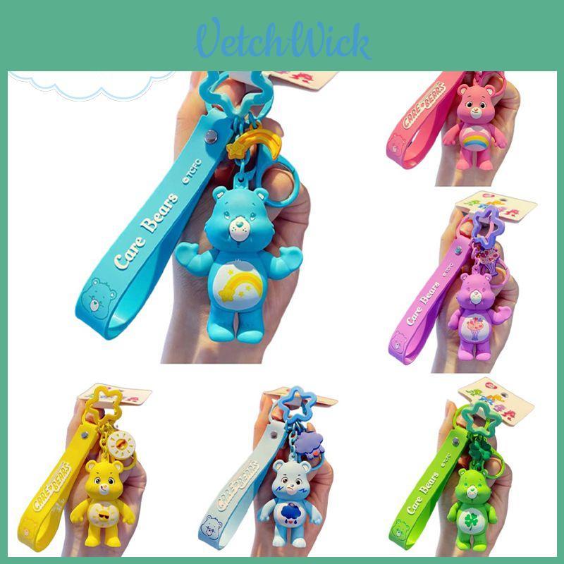 Adorabile Portachiavi Orsetti del Cuore Giocattolo Figura Ciondolo Borsa Portachiavi Bambola Per Bambini Regalo di Natale Decorazione