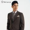 Men's Easy-Care Peak Lapel Suit