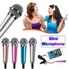 Mobile Stereo Audio Karaoke 3.5mm Wired Condenser Mini Microphone
