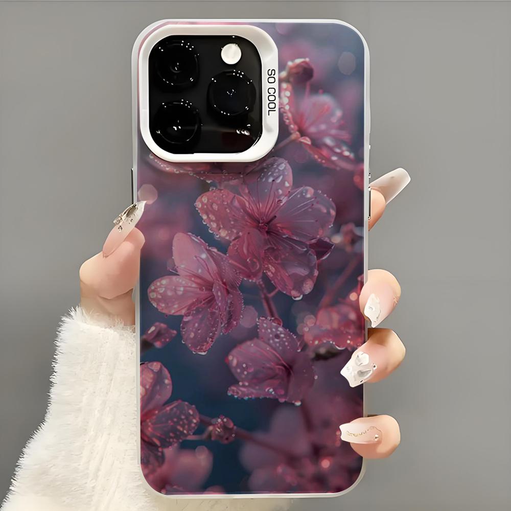 oriental cherry sakura Phone Case  Phone Case For iPhone 14 16 15 11 12 13 Pro Max Mini Plus Shockproof Cover