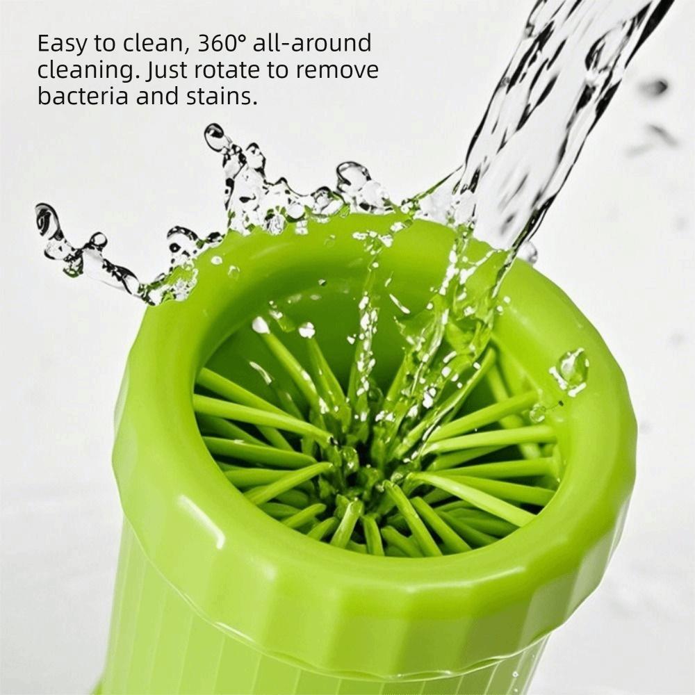 USB Rechargeable Dog Foot Washer Portable Electric Foot Cleaning Machine Detachable Automatic Paw Cleaner Post-Walk Cleaning