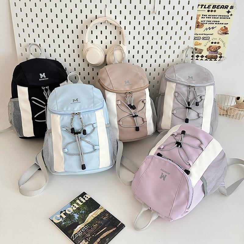 School bag, casual backpack, fashion cycling backpack, versatile and lightweight travel backpack.
