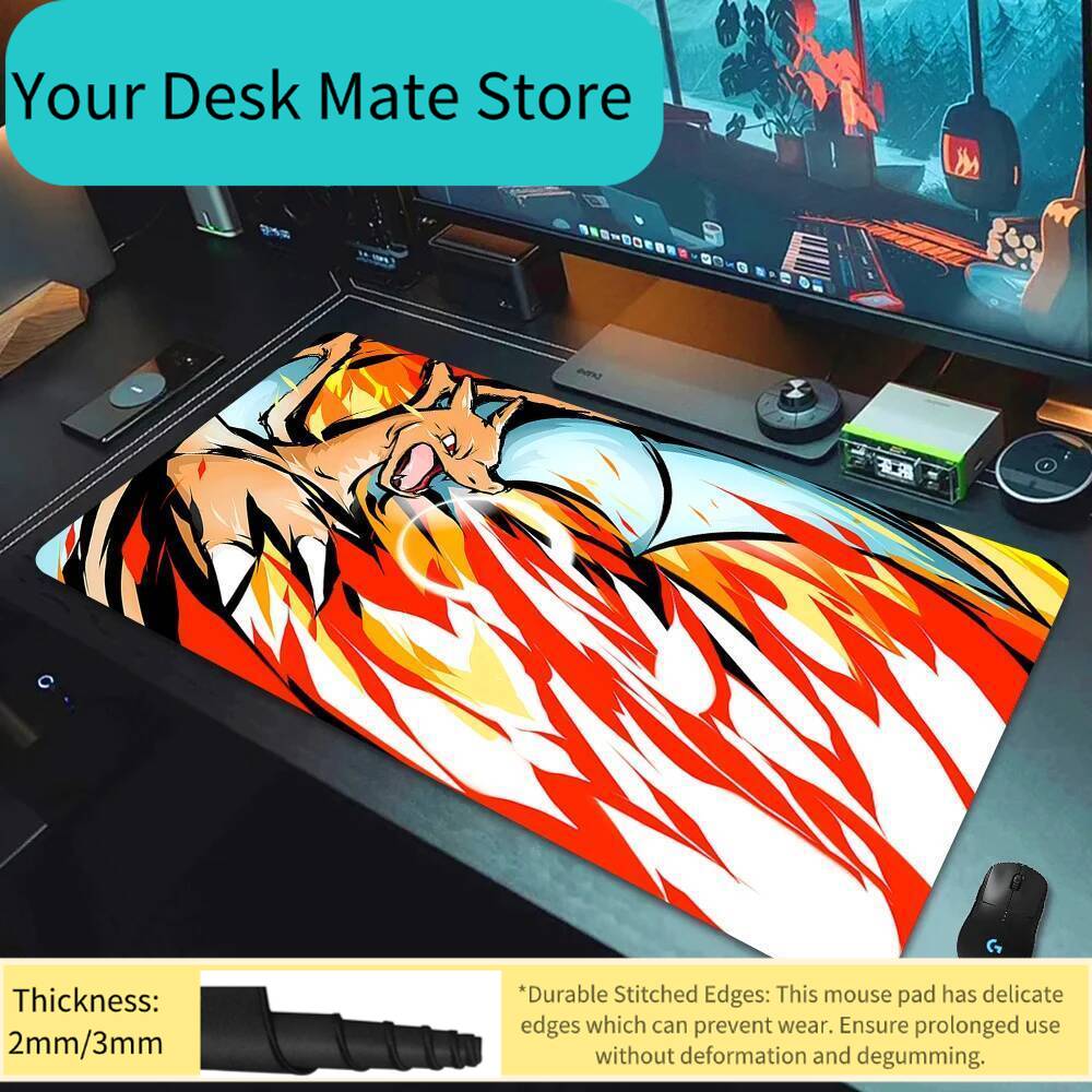 Kawaii Ppokemon Mousepad Table Playmat TCG CCG Mat Trading Card Game Mat Mouse Pad Gaming Play Mat Mousepad