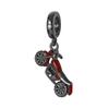 925 Copper Fashion Red Car Key Bus Charms Pendents Beads Fit 4MM Hole Diamete Bracelet Charms For Women Party Zircon Making