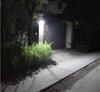 48-LED Solar Street Light with Aluminum Alloy & Intelligent Light Sensor for Courtyards