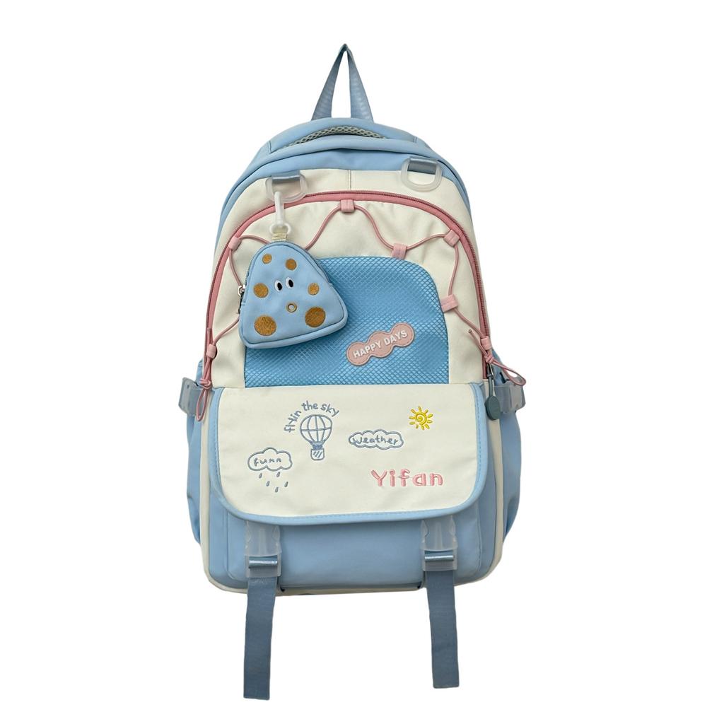 Schoolbag Schoolbag for Girls, High Value Third To Sixth Grade Girls, Cute High School Backpack 1011 New Backpack