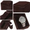 Flannelette Watch Holder Waterproof Storage Box Single Watches Case Jewelry Box