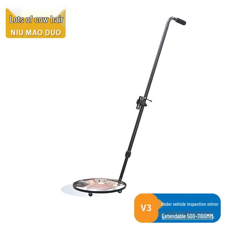 Portable Telescopic Under-Vehicle Inspection Mirror