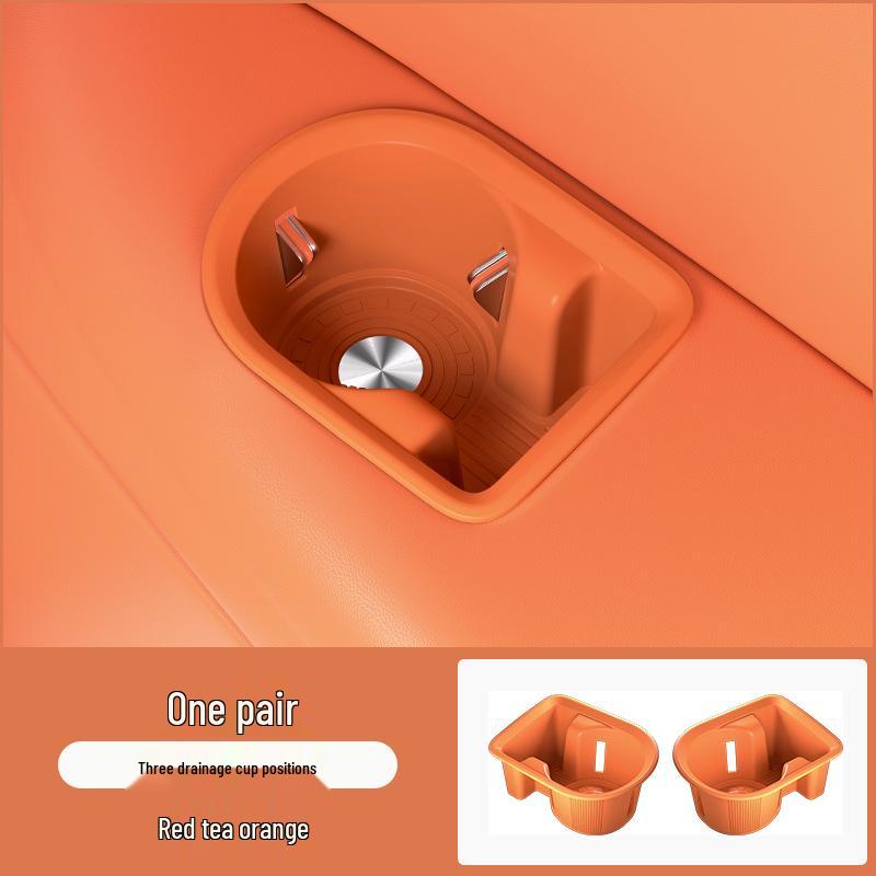 AITO M8 3-Row Cup Holder Silicone Pad & Storage Box Interior Accessory
