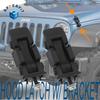 Hood Latch W/Catch Bracket & Rubber Strap 55395653AG Compatible With Jeep Wrangler JK JKU 2007 2008 2009 2010 2011 2012 2013 2014 2015 2016 2017 Hood