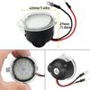 2PCS Car LED Rear Side Mirror View Puddle Light For Ford F150 Edge Expedion Flex