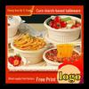 Biodegradable Corn Starch Round Food Container