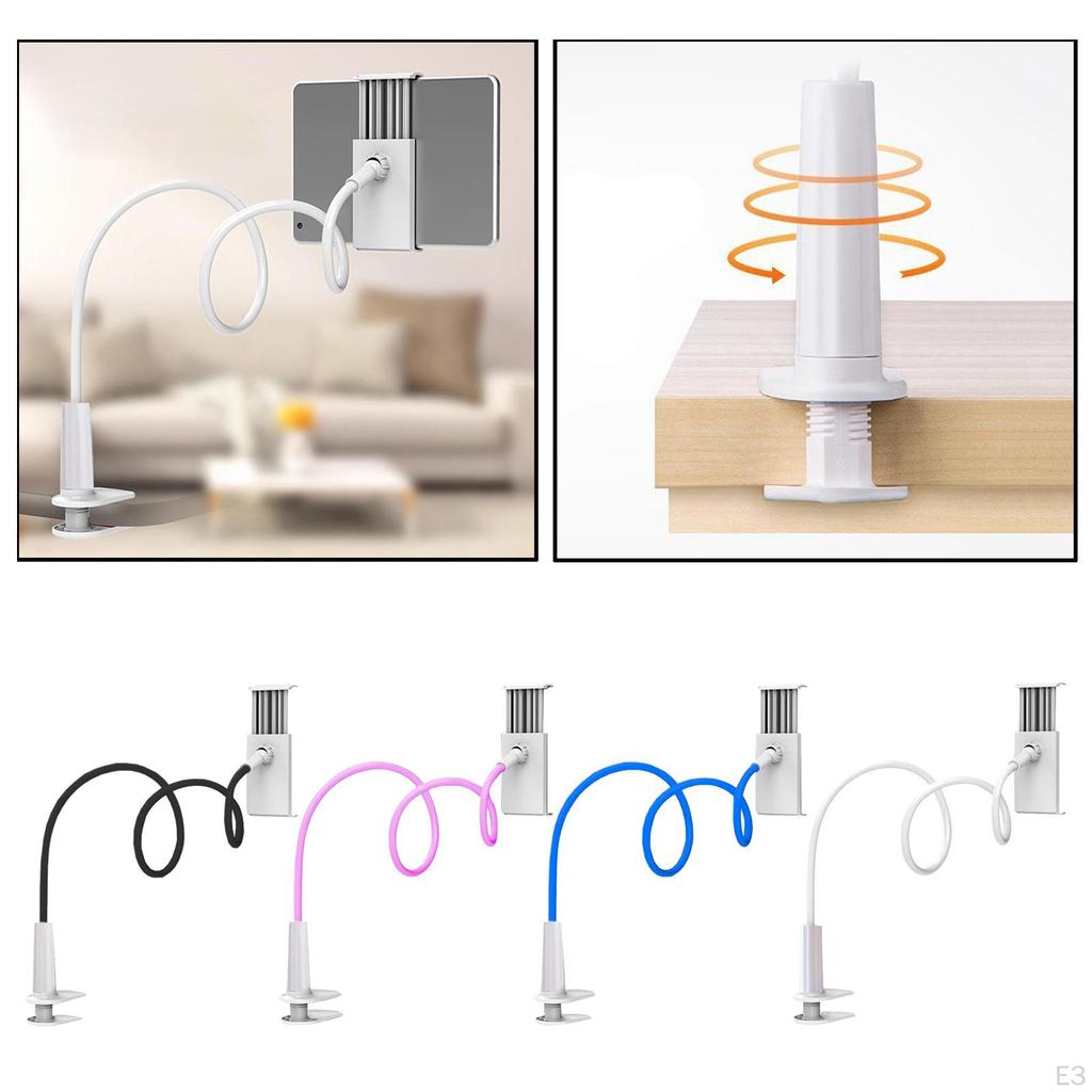 Holder Phone ° Rotation Smartphone Gooseneck Longer Arm Tablet
