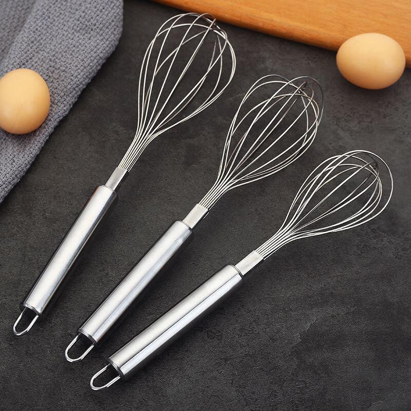 Stainless Steel Manual Egg Whisk Set