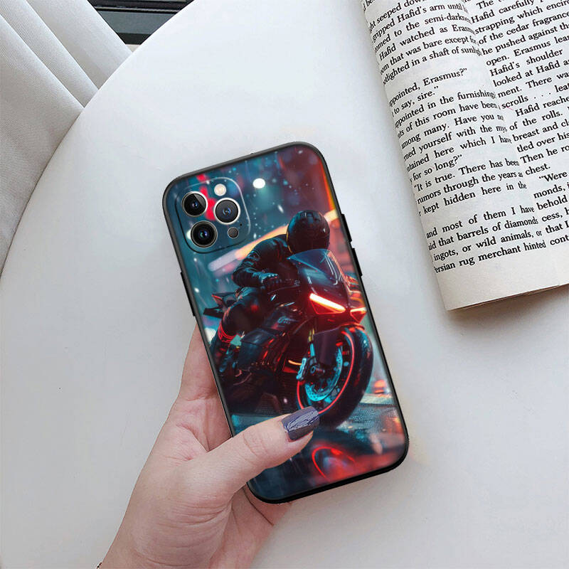 MH92 Motorcycle Racing Phone Shell Case for iPhone 7 8 11 12 13 14 15 16 17 16E XS Pro Max XR X SE Air
