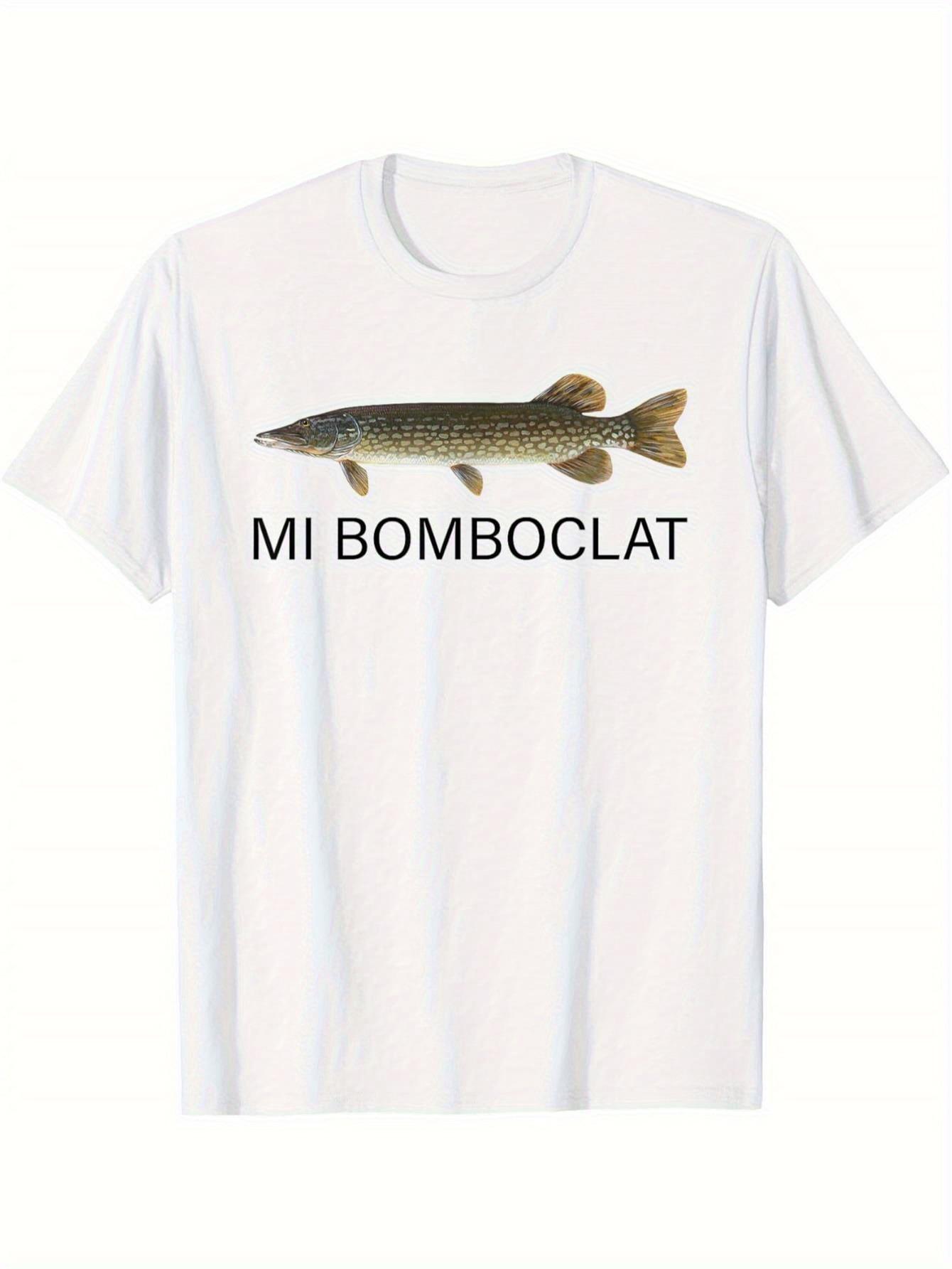 

T-Shirt Y2K Bomboclat Fish Black 4XL