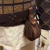 Durable Hangable Belt Waist Bag Viking Medieval Vintage Coin Purse Portable Drawstring Design Fanny Pack