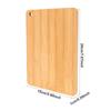Kitchen bamboo cutting board large rectangular cutting board thickened solid wood cutting board fruit Veggies Serving Boards