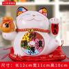 5 Inch Zhaocai Cat Ceramic Piggy Bank Store Opened Creative Gifts Home Living Room Japanese Rich Cat Ceramic Trinket
