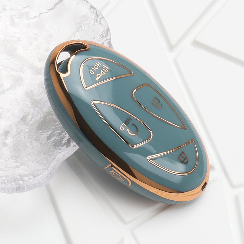 Tpu Car Key Case Cover For Hyundai Tucson Kona Ev Grandeur Gn7 Ioniq 6 Santa Fe Mx5 Sonata Key Shell Keychain Car Accessories