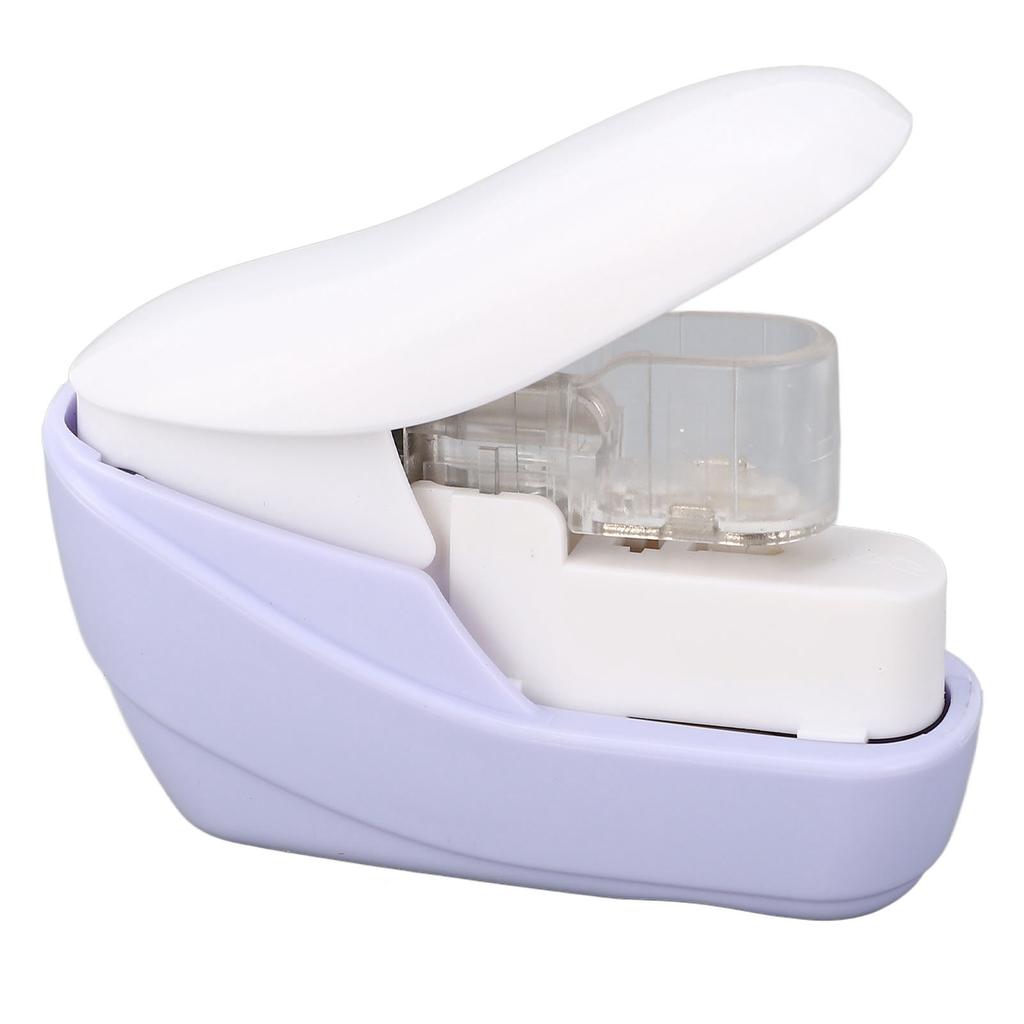 Compact No Staple Stapler Plastic Paper Stapler New Plastic Paper Binding Tool  Home Office