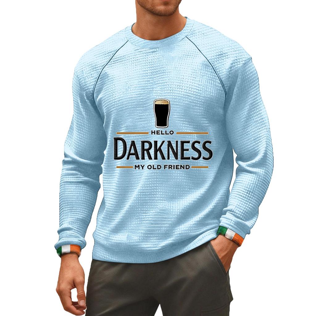 Men's Darkness My Old Friend T-Shirt Irish Beer Shirt Ireland Tee