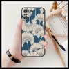 Art Flowers Banana Leaf  For Xiaomi Redmi Note 10S 10 9T 9S 9 8T 8 7S 7 6 5A 5 Pro Max Soft Black Phone Case