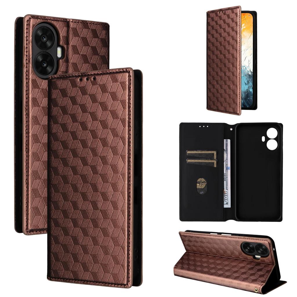 Flip Cover Compatible for TCL K70 NxtPaper 5G PU Leather Full-Body Protection with [RFID Blocking]