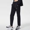 Li Ning Casual Straight Leg Knitted Sports Pants Women Pants Black AKLR004-1