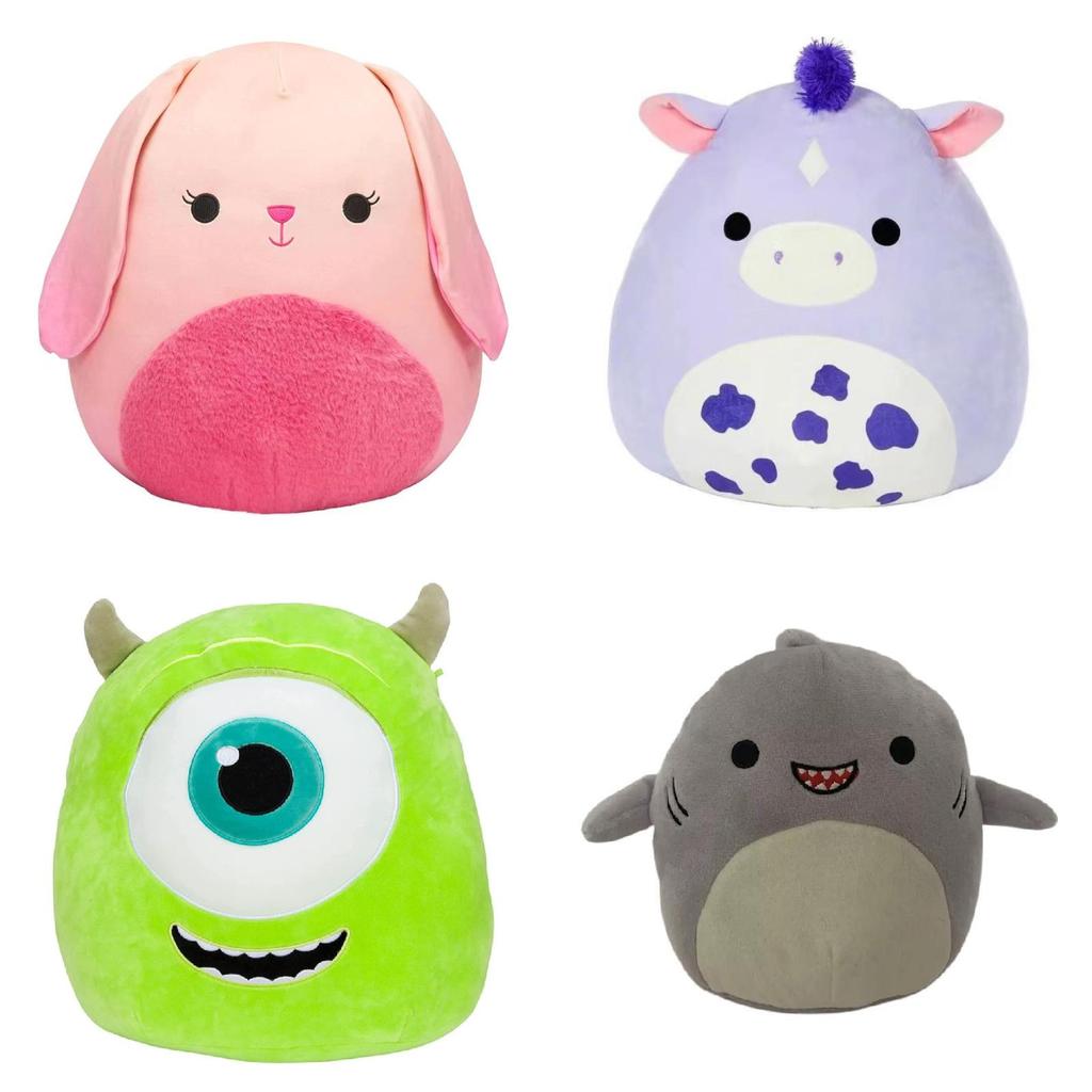 Squishmallows Shark Cat Rabbit Plush Toy With Pp Cotton Filling For Kids And Collectors