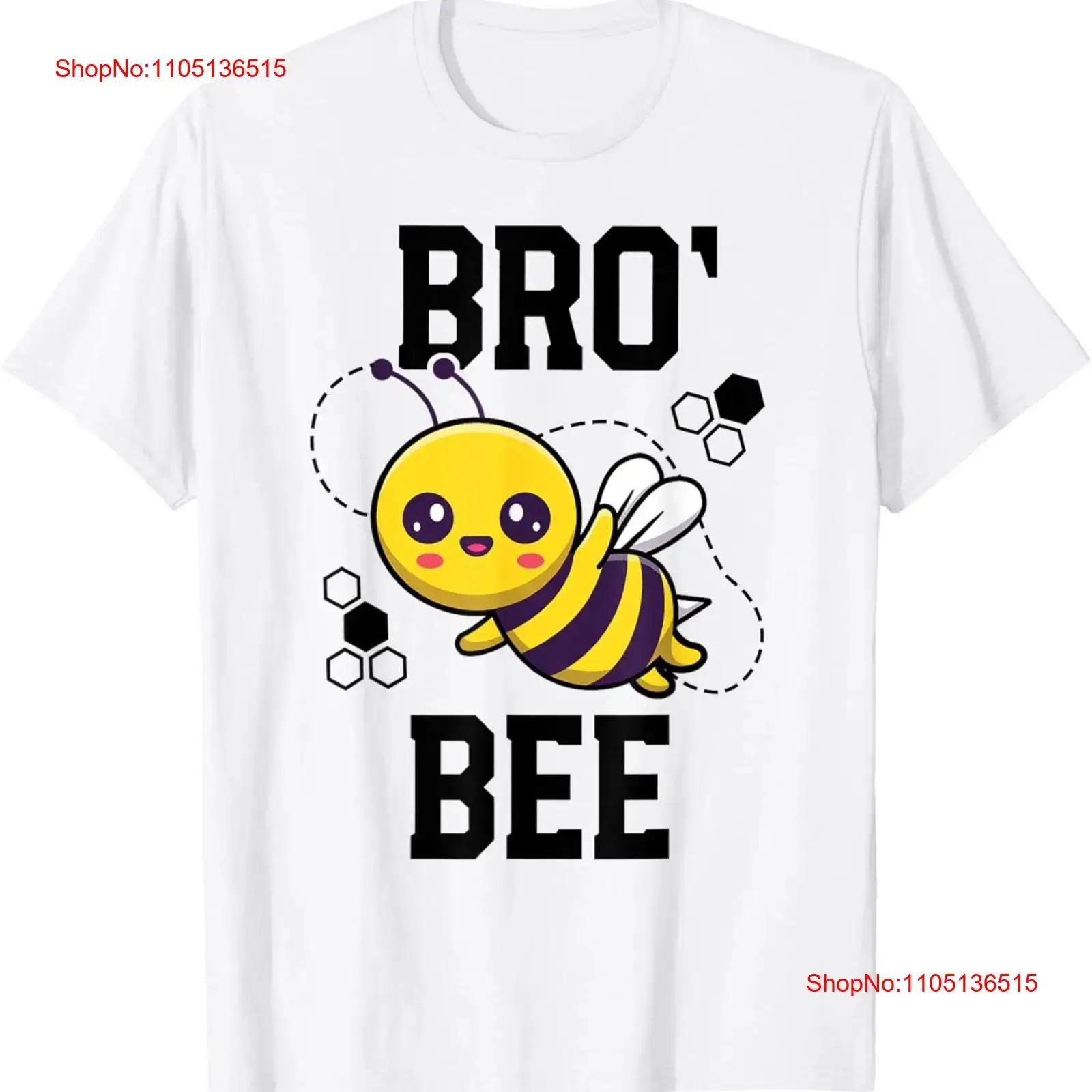 

Family Bee T Shirt Brother Bro Birthday First Day Outfit vintage Washed Versatile Stylish Stretched Comfortable S разноцветный