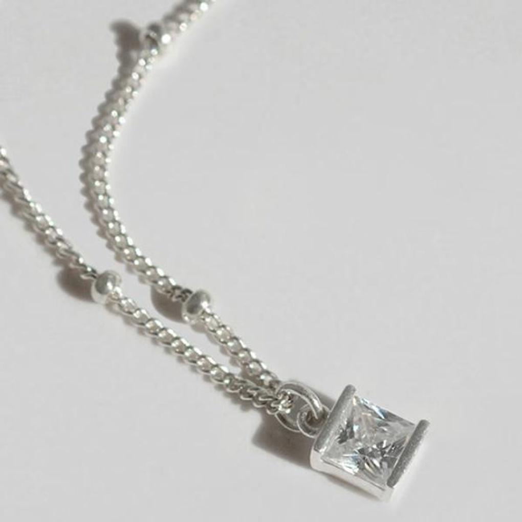 Women's Daily Accessory Ball Chain Pendant Necklace