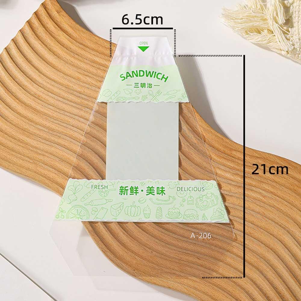 Thick Sandwich Packaging Paper Triangular Baking Bag Durable Baking Food Wrap  Food