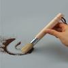 1Pc Coffee Powder Cleaning Brush Grinder Cleaning Brush Coffee Bar Wooden Handle Brush Bristle Brush Coffee Painting