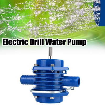 Mini-Gartenkreiselpumpen Kein Strom erforderlich Strapazierfähige Selbstansaugende Hand-Elektrobohrer Wasserpumpe