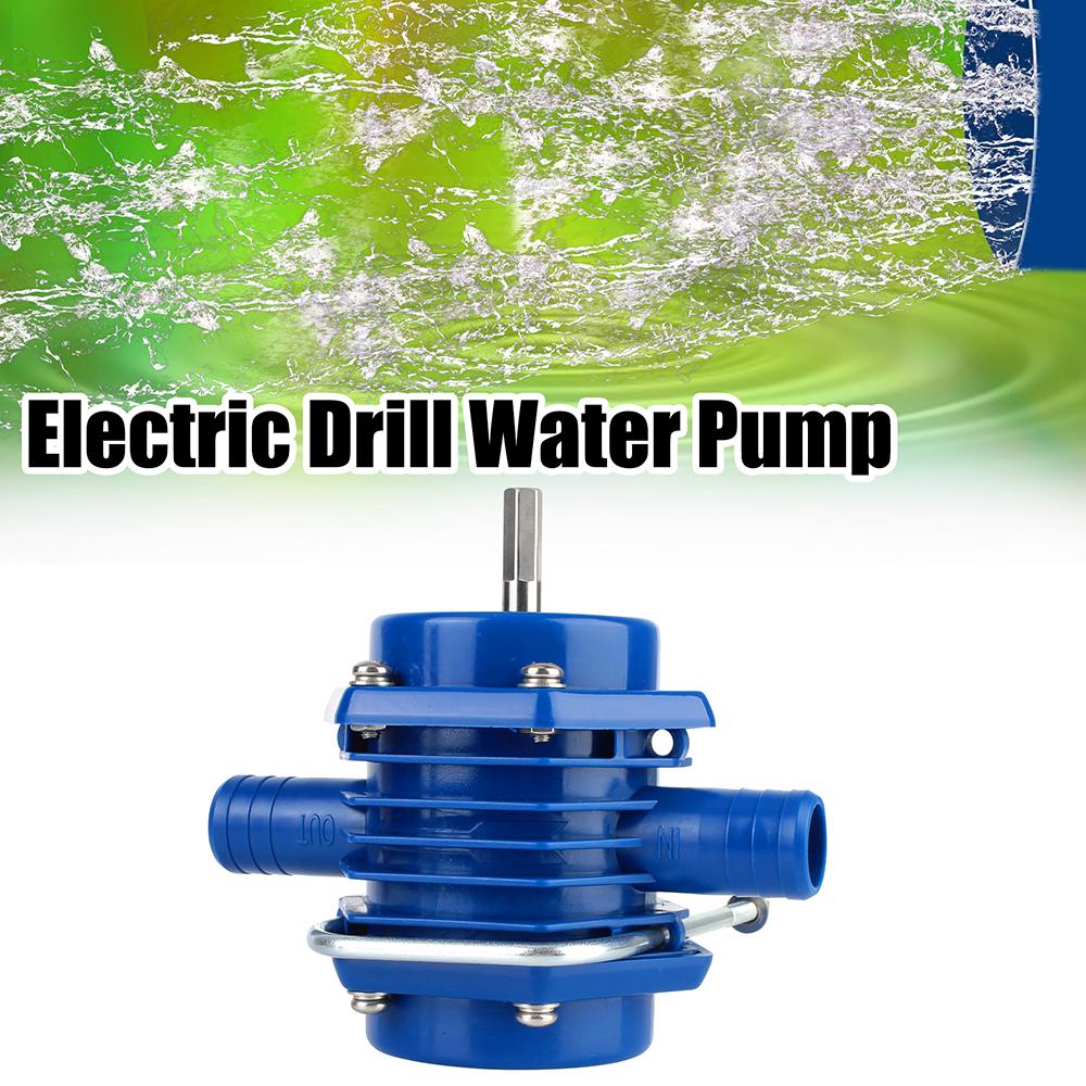 Mini-Gartenkreiselpumpen Kein Strom erforderlich Strapazierfähige Selbstansaugende Hand-Elektrobohrer Wasserpumpe