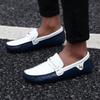 Scarpe Uomo in Vera Pelle Italiana Mocassini Moda Slip-On Piatte Scarpe da Guida Uomo Marca Classica di Lusso Leggero Morbidi Mocassini da Uomo