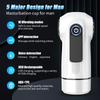 Intelligent Vibration Aeroplane cup 3D Simulation Vaginal Masturbator Oral Sex Pronunciation Vibration Blowjob Male Masturbator