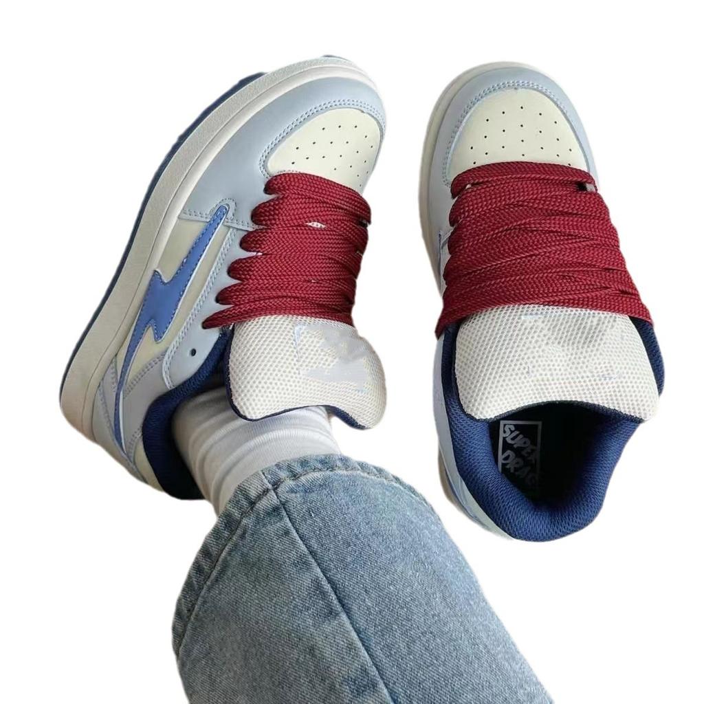 Zhao Ruth Guochao Niche Bread Shoes Women's Tide Autumn New Versatile Student Casual Board Shoes